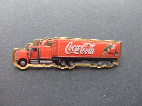 Coca Cola vrachtwagen met logo